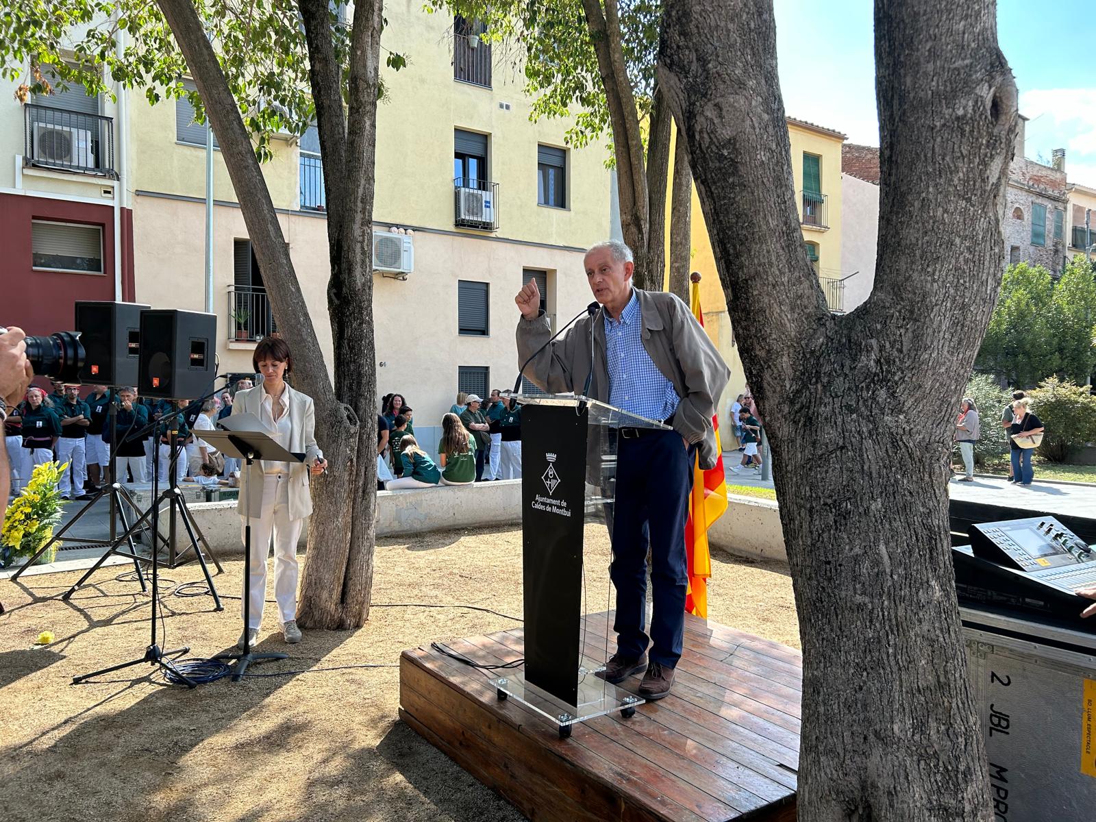 L’AUA de Caldes i la FUMH participen a l’ofrena de la Diada